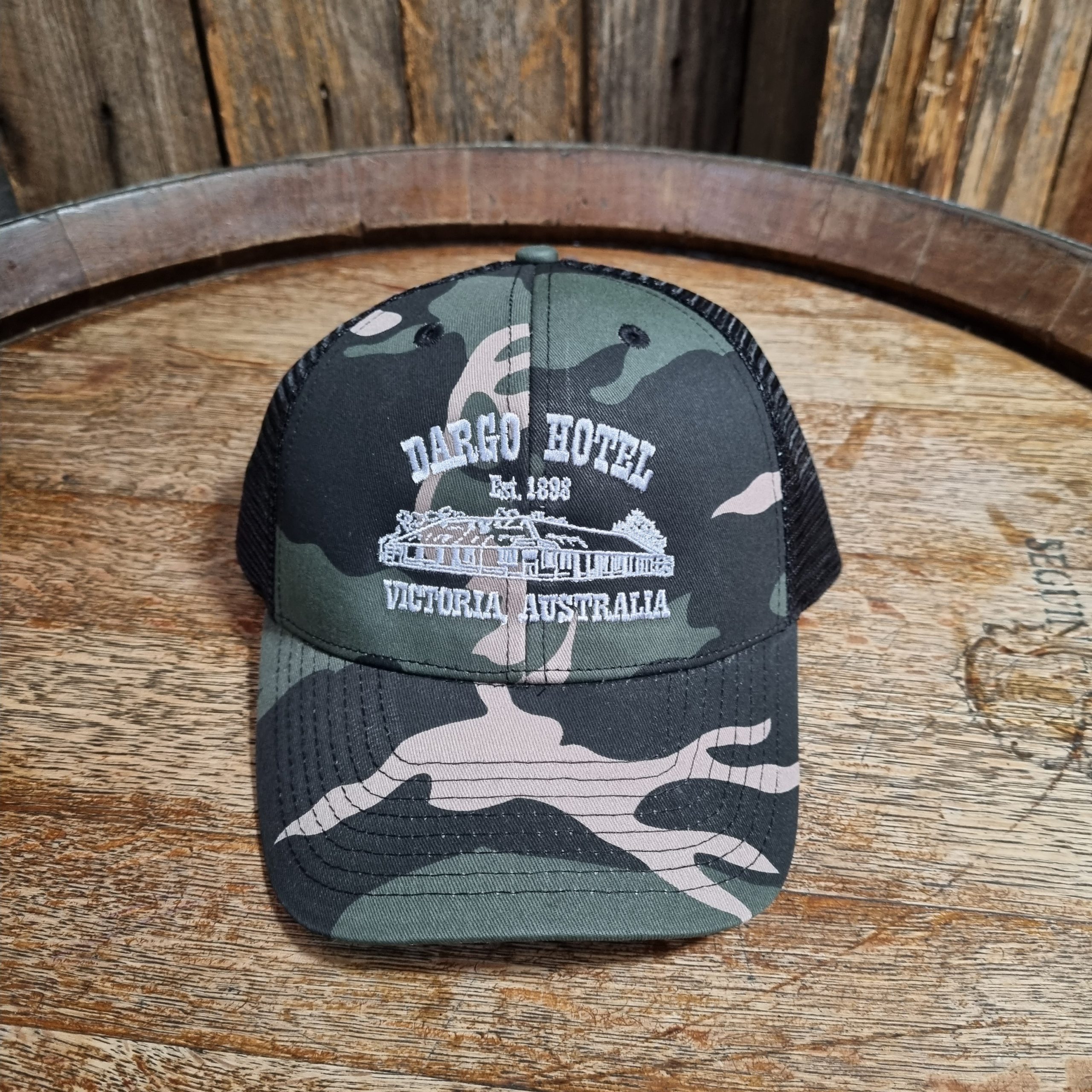 Camo Cap - Dargo Hotel